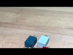 Bottiglia vuota da 10 ml di gel vernice per unghie OEM Bottiglia di vetro quadrato con spazzola