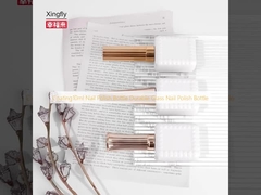 Rivestimento10ml Bottiglia di lucido da unghie Vetro durevole Bottiglia di lucido da unghie