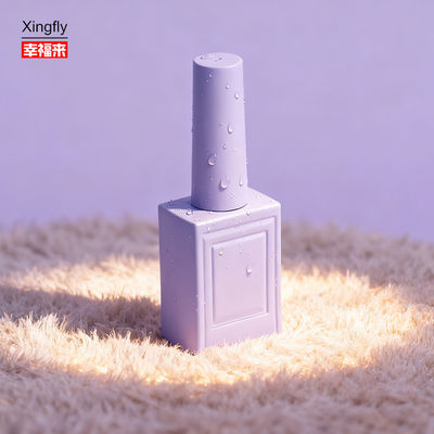 Buon prezzo Empty 12ml Nail Polish Bottle Multi Use Gel Polish Bottle Black Small Nail Polish Brush in linea