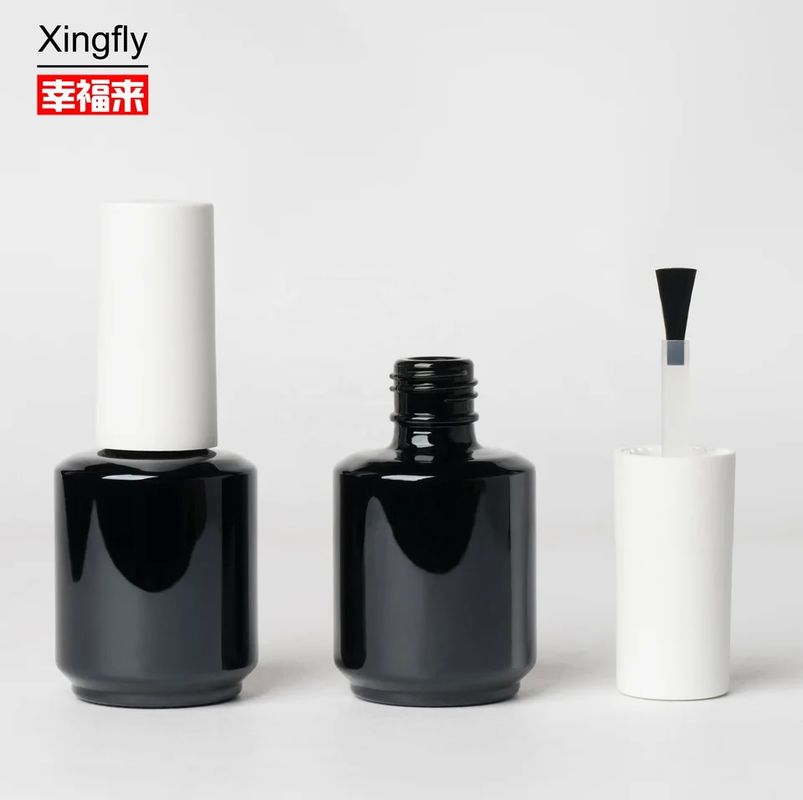 Tappo con spazzola 5 ml Bottiglia Vernice per unghie Multicapacità Multicolore