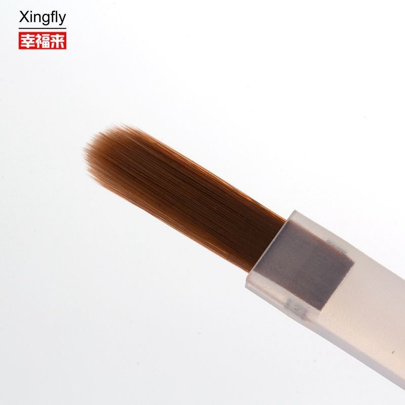 Spazzola per verniciare le unghie in nylon Spazzola di sostituzione per la verniciatura delle unghie in gel Base Top Coat Oli di colla per unghie