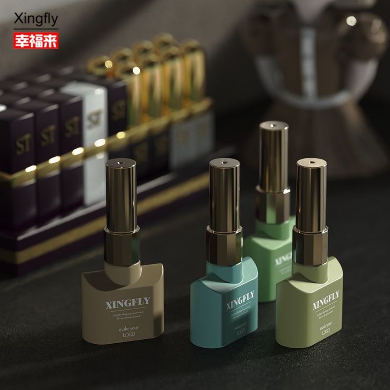 Bottiglia di 12 ml di vernice per unghie vuota Vernice per unghie gel UV bottiglia di vetro vernice con spazzola con tappo