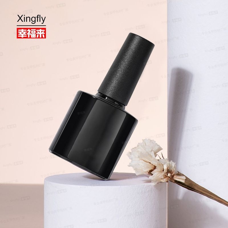 8ml Gel Polish Bottiglia di vetro vuoto con cappuccio spazzola Fabbrica all'ingrosso per UV Gel Vernice per unghie