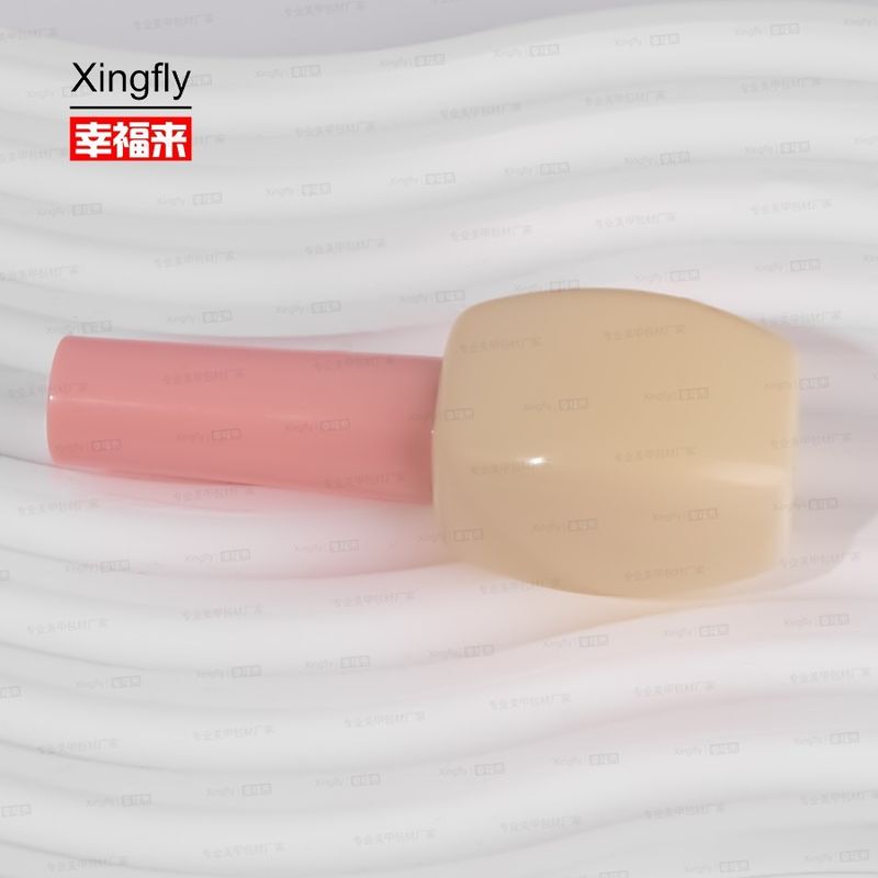 12 ml di imballaggio cosmetico gel lucido per unghie bottiglia di vetro con tappo spazzola per gel