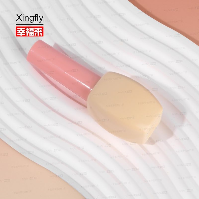 12 ml di imballaggio cosmetico gel lucido per unghie bottiglia di vetro con tappo spazzola per gel