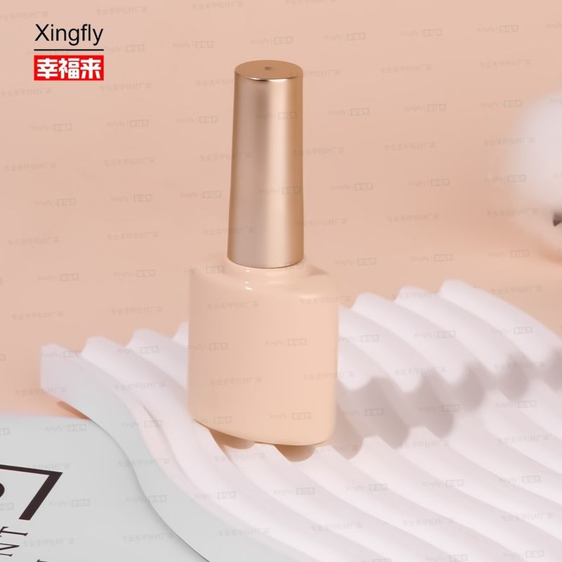 Logo personalizzato 10ml Nail gel Polish Oil Bottle Bottiglie di vetro vuoti per vernici per unghie