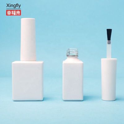 10 ml Bottiglia Gel Gel Polacco Colore Quadrato Rivestito Con Tappo Di Plastica