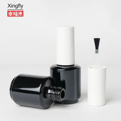Bottiglia di lucido per unghie personalizzata da 15 ml Bottiglie di lucido per unghie UV gel vuoto