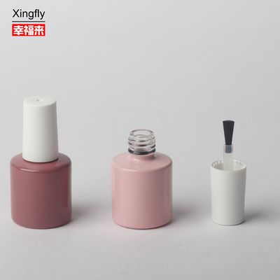 Materiale di vetro 7ml Vernice per chiodi Contenitore per bottiglie Colori personalizzabili SGS