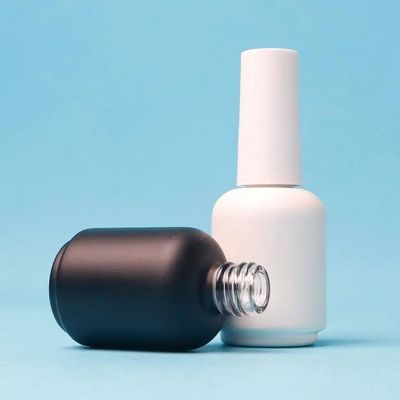 Capacità 7 ml Bottiglia bianca di gel polacco imballaggio cosmetico certificato REACH