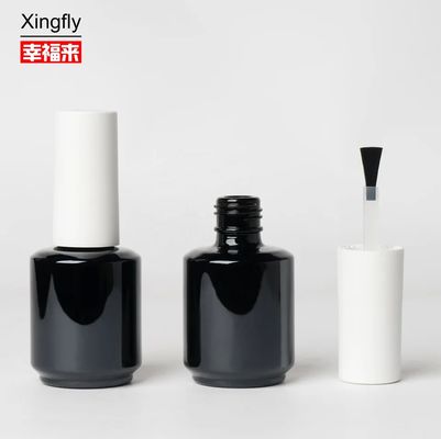Tappo a vite 8ml Bottiglia di lucido per unghie Gel vuoto Bottiglie di lucido per unghie Spazzola precisa