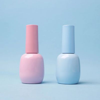 Stampaggio a caldo Bottiglia di lucido da unghie 10 ml Forma personalizzata Imballaggio cosmetico