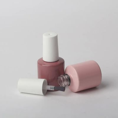 Imballaggio cosmetico Bottiglia di vernice da unghie da 7 ml con materiale di vetro
