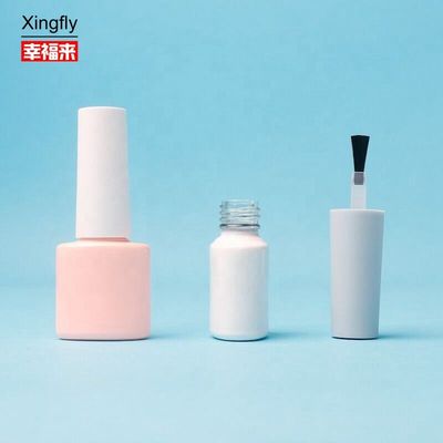 Bottiglia di lucido per unghie da 5 ml Bottiglia di vetro con gel UV Con spazzola e spazzola
