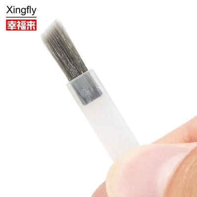 OEM Soft Bristle Hardness Nail Art Brushes Acrilico Nail Polish Bottiglia Spazzola per unghie Rimpiazzabile