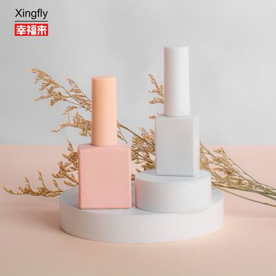 Buon prezzo Bottiglia trasparente 12ml con lucidatura a gel, superficie personalizzabile, lavorazione artigianale con spazzola e tappo in linea