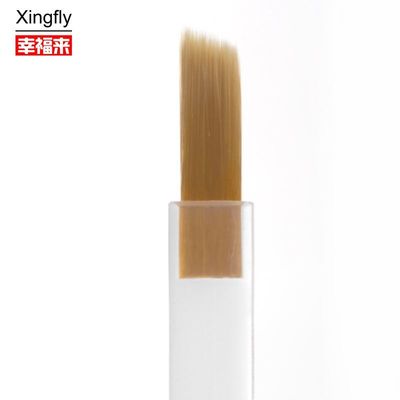Spazzola per verniciatura per unghie Spazzola sostitutiva per unghie con capelli in fibra di nylon durevoli e flessibili