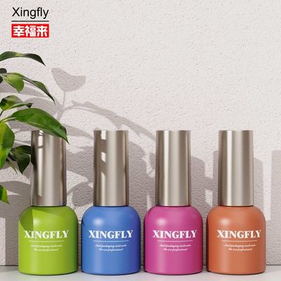 Buon prezzo Gel UV 14ml Vernice per unghie Bottiglia Gel Vernice per unghie Vetro vuoto Bottiglie di vernice per unghie stampate su misura in linea