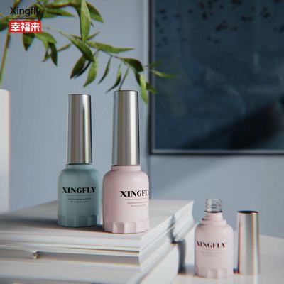 12 ml Bottiglia di vernice per unghie Contenitore rotondo Gel UV Vernice per unghie Bottiglia di vetro