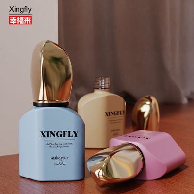 Buon prezzo Bottiglia di lucidatura per unghie da 12 ml Bottiglia di gel vuoto Bottiglia di vetro con tappo e spazzola per lucidatura per gel UV in linea