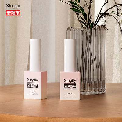 Buon prezzo Bottiglie di lucido da unghie da 8 ml Logo personalizzato Quadrato Gel di unghie Bottiglia vuota di lucido da unghie in linea