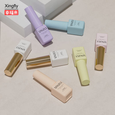 5 ml Bottiglia di lucido da unghie Quadrato Gel lucido da unghie Bottiglia di vetro di lucido da unghie