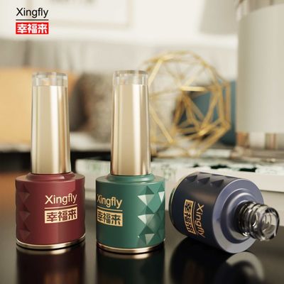 8 ml bottiglie di vernice per unghie Nuovo design Gel UV per unghie confezionamento cosmetico bottiglia di vetro