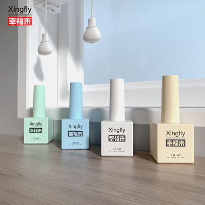 17ml Bottiglia Quadrata di Verniciatura a Spray Personalizzata Bottiglia di Vetro Superficie UV Bottiglia Verniciatura per Chiodo