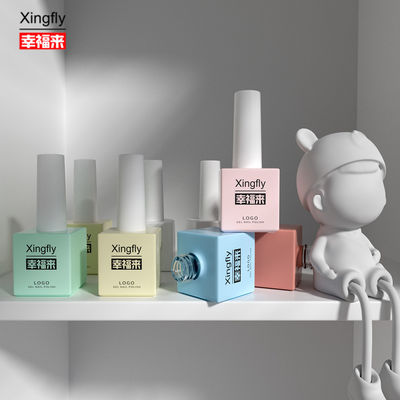 17ml Custom LOGO Color Gel UV Gel vuoto Vernice per unghie Bottiglia viene fornito con tappo pennello