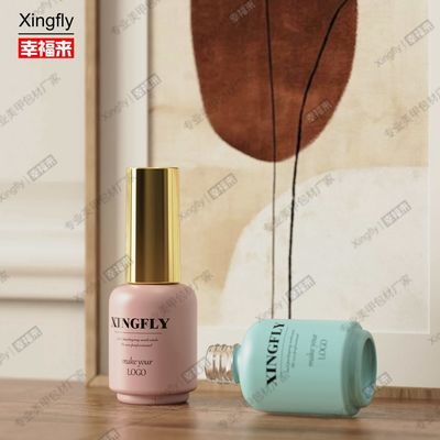 17ml Gel Polish per unghie Logo personalizzato Bottiglie di lusso Contenitore Imballaggio Bottiglia Gel Polish