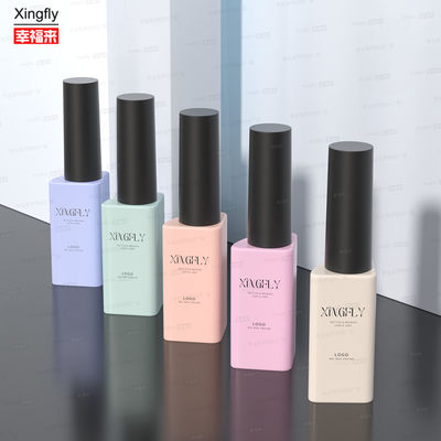 Buon prezzo 12ml Triangolo Personalizzato Ingrosso Bottiglie di Gel UV Vuoto per Unghi con Tappo di Spazzola in linea