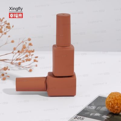 12 ml contenitori quadrati di vernice per chiodi contenitori di vetro vuoto di vernice per chiodi bottiglie di vetro