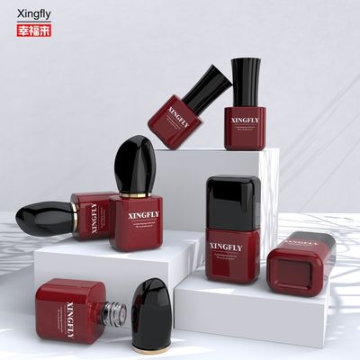 Buon prezzo Custom 8ml Unico Chiaro Gel Vuoto Vetro Gel Bottiglie Vernice Con Spazzola Cap in linea