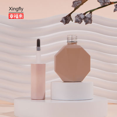 Bottiglia di vetro per smalto gel con LOGO personalizzato, 10 ml, materiale per imballaggio cosmetico