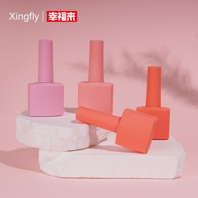 Flaconi di smalto per unghie di lusso da 10 ml con LOGO personalizzato, flacone di vetro per smalto gel UV