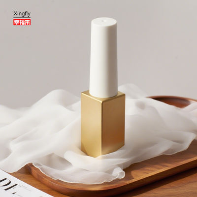 Bottiglia di lucido da unghie in gel da 8 ml con spazzola con tappo elettroplata per olio di lucido da unghie