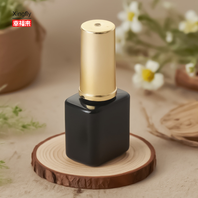 Buon prezzo Flacone di smalto in vetro quadrato da 15 ml per gel UV, flacone vuoto per set di smalto gel per olio per unghie in linea
